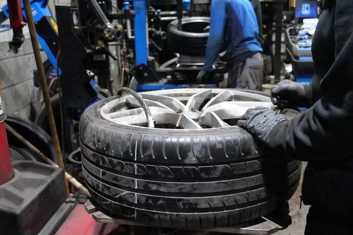 Wheel alignment and balancing service at Hyde Road Wheels & Tyres in Gorton, Manchester